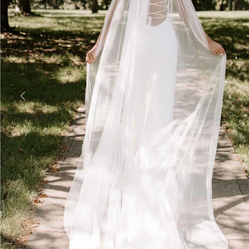 Grace Loves Lace White Bridal Veil